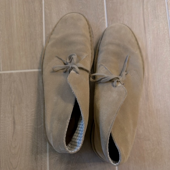 Men's Clarks Desert Boots Sz 10 - Picture 1 of 2